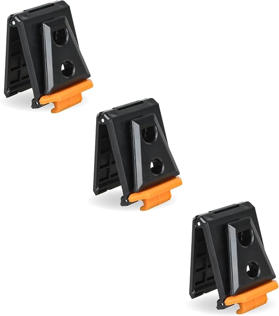 Clip Tech Hubs TOU-CT-150 TB-CT-150SP for ToughBuilt Tool Belt, 3 Pcs