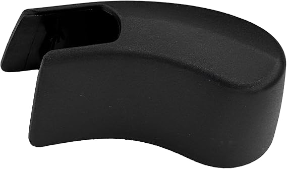 Rear Windshield Wiper Arm Nut Cover Cap Replacement 61627366061 for BMW X1 F48 2016-2022 X2 2018-2023 Rear Wiper Blade Arm Nut Cap Cover, Black Plastic Car Windshield Wiper Accessories