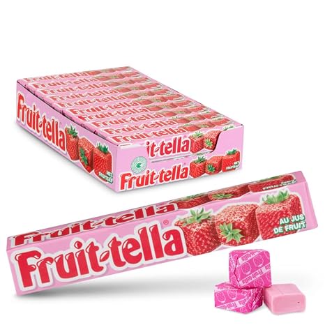 Fruittella - Strawberry - 20 rolls