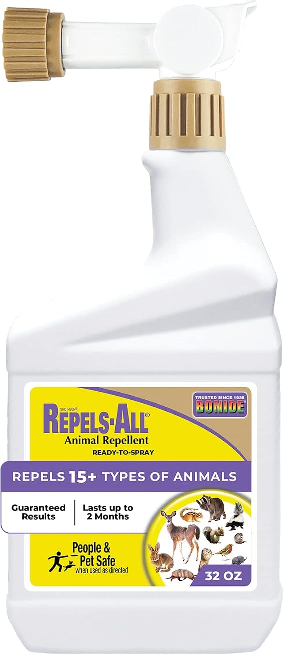 Bonide Repels-All Animal Repellent, 32 oz Ready-to-Spray