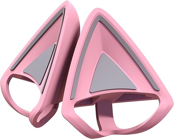 Razer Kitty Ears V2, Clip-on Kitty Ears for Headsets, Quartz Pink