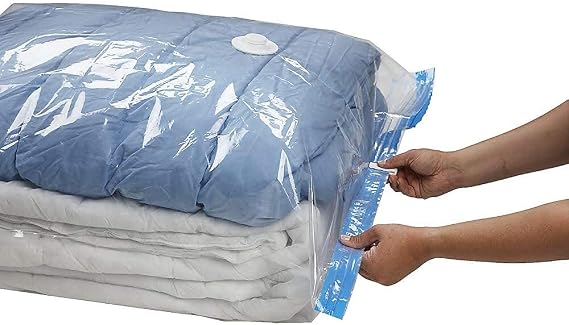 (3 ADET) BÜYÜK BOY (80 cm x 100 cm) VAKUMLU POŞET - VAKUMLU HURÇ - VAKUMLU TORBA