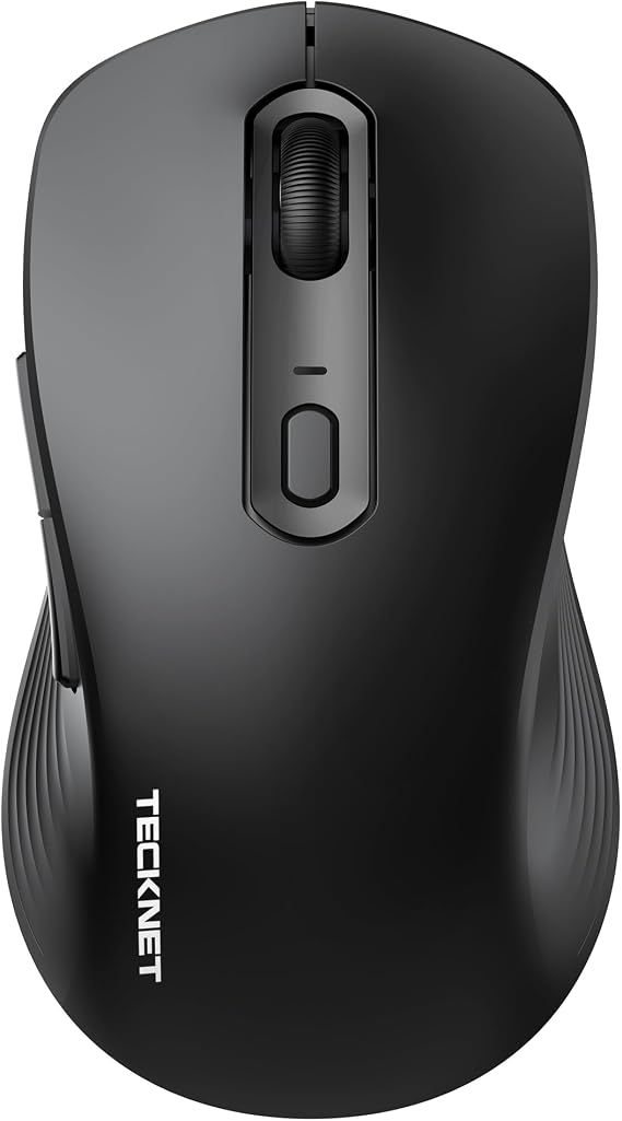 TECKNET Bluetooth Mouse for Laptop, Tri-Mode Wireless Mouse for MacBook