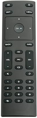 XRT135 Replacement Remote Control fit for Vizio TV M55-E0 E55-E1 E55-E2 E60-E3 E65-E0 E65-E1 E65-E3 E70-E3 E75-E1 E80-E3 E43-E2 E50x-E1