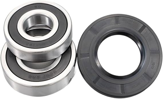 NieKe Drum Washing Machine Water Seal(47 * 88 * 10/12) Bearings 2 PCs(6306 6307) Oil Seal Sealing Ring Parts, Compatible for Midea ,Compatible for Little Swan
