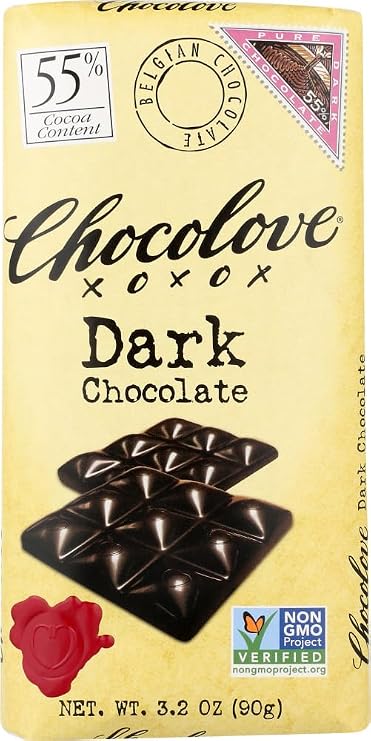 Chocolove Chocolate, 3.2 oz (90 g) (Dark Chocolate)