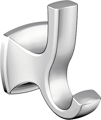 Moen YB5103CH Voss Double Robe Hook, Chrome