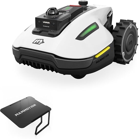 (2026 Upgrade) Mammotion YUKA mini 2 1000H Robotic Lawn Mower Reception 0.25 Acre, 360 LiDAR + AI Vision, 45% Slope, DropMow, Smart Battery Management,Cutting Heights 2.0"-3.5"