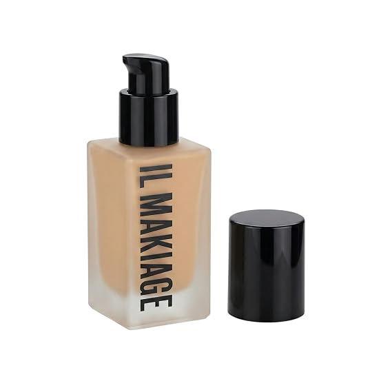 Il Makiage Woke Up Like This Flawless Liquid Foundation, Full Coverage, Matte Finish, 30 ml, Shade 075
