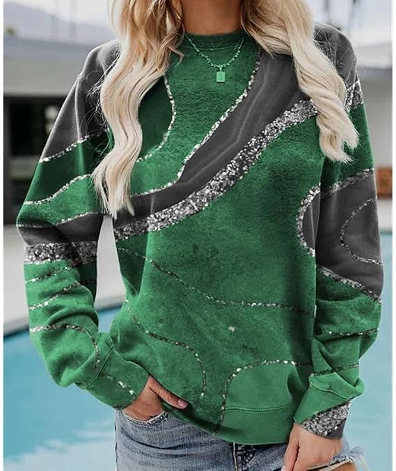Men's Printed Long Sleeve Shirt Retro Geometric Pattern Regular Fit