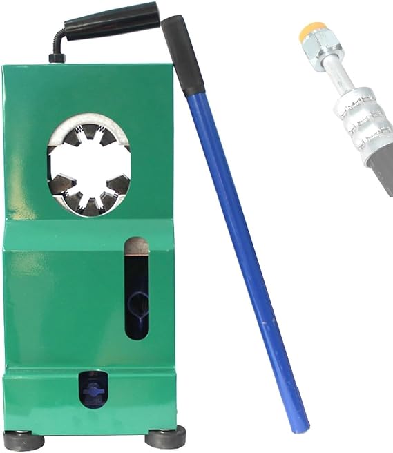 High Pressure Hydraulic Hose Crimper Tool, Manual Crimping Machine for Automotive, Industrial & Plumbing Pipes,for Special Shaped Tubes.