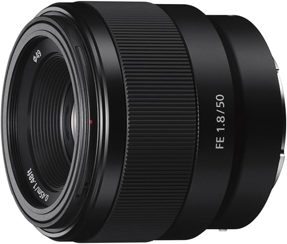Sony Sel50F18F.SYX Kompakt Sistem Fotoğraf Makinesi Lensi,FE 50mm F1.8 (Sony Eurasia Garantili)