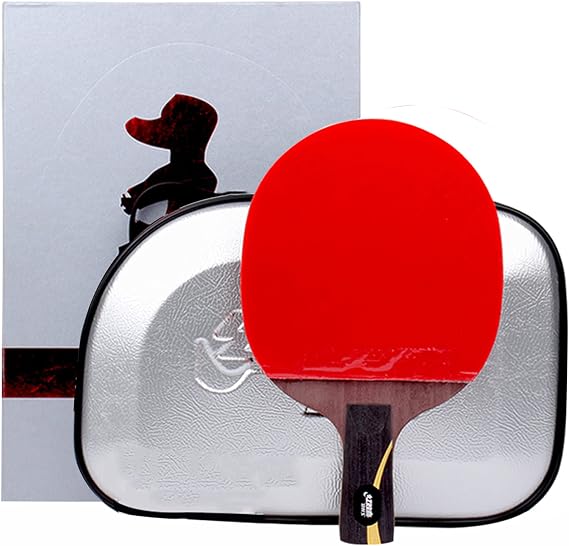 Offensive Ping Pong Racket, Pro Table Tennis Bat for Increased Control, Spin and Speed, Powerful Ping Pong Bat