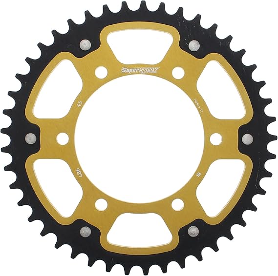 Supersprox RST-486-45-GLD Gold Stealth Sprocket