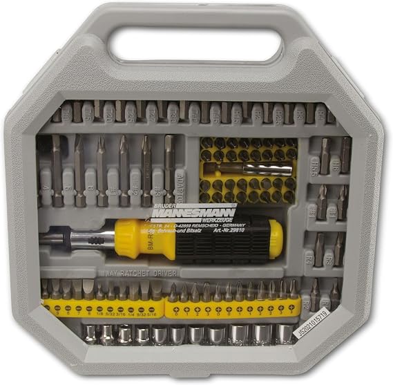 MANNESMANN M29810 Screw and Bits 101-Piece Set