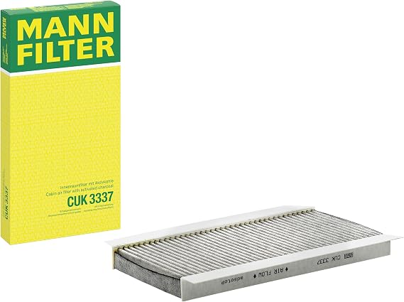 Mann-Filter CUK 3337 Cabin Filter With Activated Charcoal for select Saab models