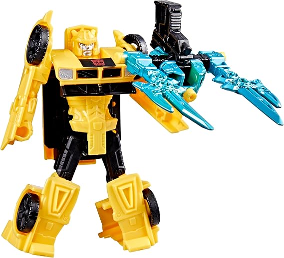 Transformers CYBERWORLD Armored Changers Bumblebee Action Figure