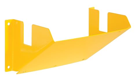 Vestil Wheel Chock Holder, Yellow