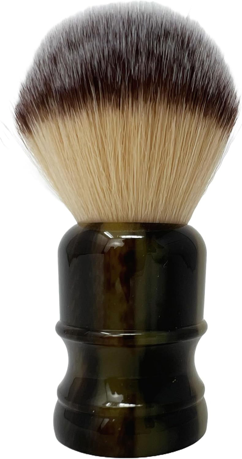 Executive Shaving Large Synthetic Shaving Brush with Two Tone Handle