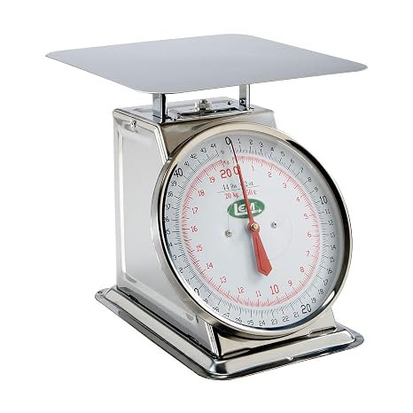 LEM Products 44 lb Stainless Steel Scale, Silver