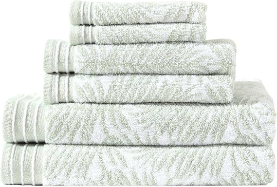 Tommy Bahama - Hand, Fingeritip & Bath Towel Set, 6 Pack Towels
