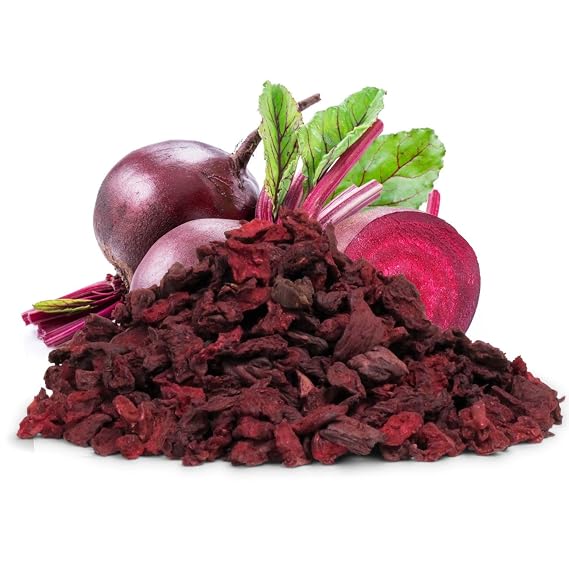 Dried Chopped Beets by Its Delish, 2 lbs Bulk Bag | Gourmet Dehydrated Raw Beet Root Vegetables | Cooking, Camping, Emergency Food Supply | All Natural, No Sugar or Color Added | Vegan, Kosher