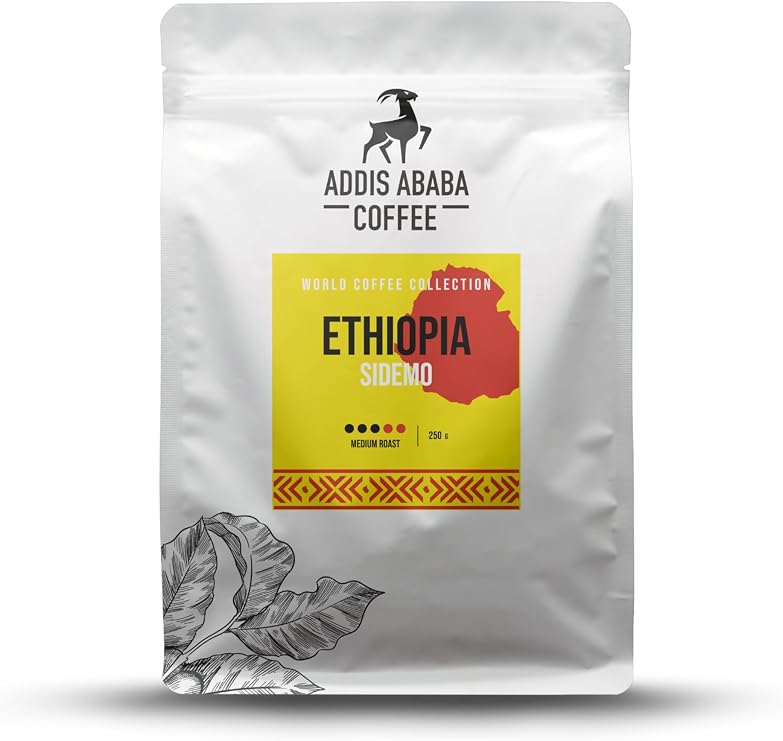 Addis Ababa Coffee - Ethiopia Sidamo 250 Gr. Dünya Kahvesi (Kavrulmuş Çekirdek)