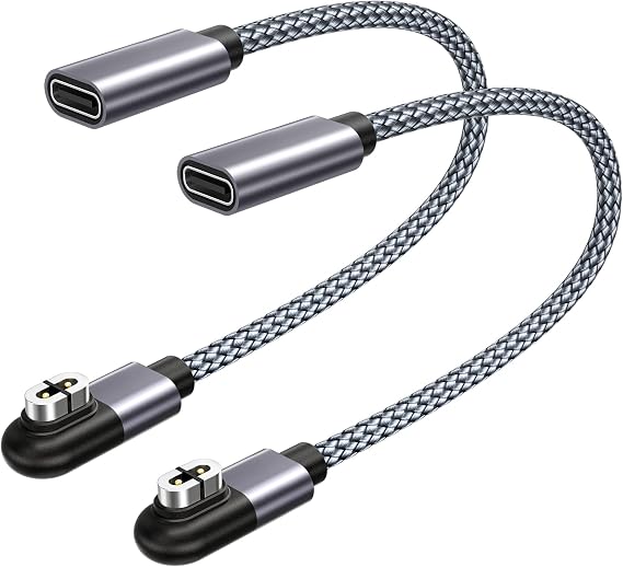RUXELY USB C to Shokz Headphone Charging Cable Adapter 2Pack,Shockz Charger