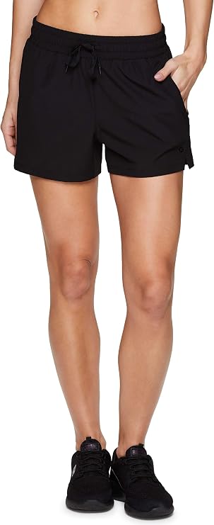 RBX Active Women's Relaxed Fit Breathable Ventilated Stretch Woven Athletic Walking Short with Pockets