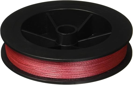 POWER PRO Spectra Fiber Braided Fishing Line, Vermilion Red, 300YD/50LB