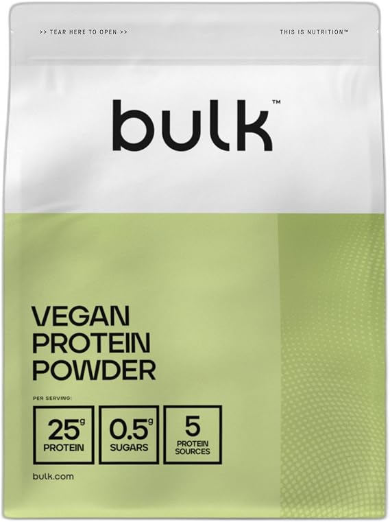 Bulk Vegan Protein Powder, Vanilla, 1 kg