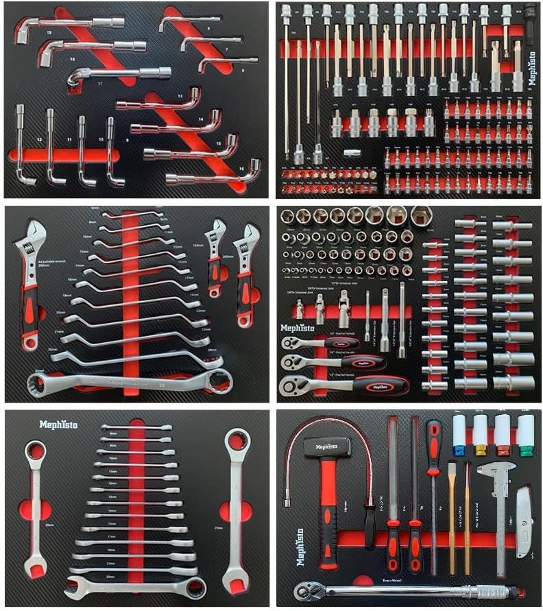 Mephisto Car Screwdriver Tool Set with Everything for Screwdrivers and Mechanics