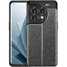 Microcase OnePlus Ace 2 / OnePlus 11R Leather Serisi Deri Efekt Silikon Kılıf - Siyah AL3337
