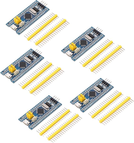 System Board Module 5PCS STM32F103C8T6 Minimum System Development Board with Overcharge Deep Discharge Short Circuit Computer Motherboards