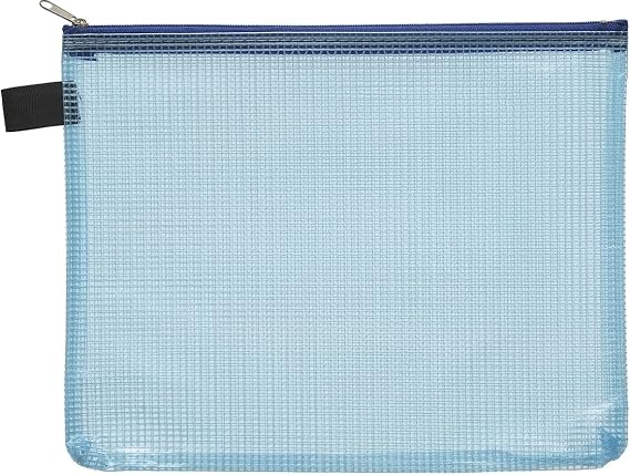 A5 Pull Pouch - Blue