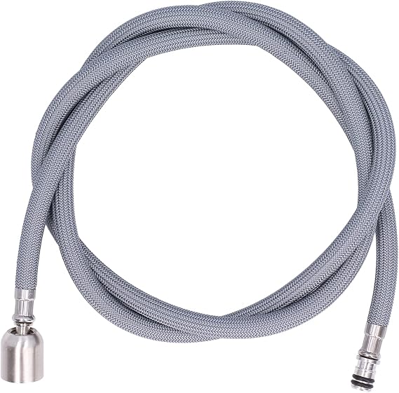 PerGar G1/2 1.5m Pull Out Spray Hose, Kitchen Sink Pull Down Faucet Hose, Pull Down Kitchen Faucet Hose Replacement, Pull Out Faucet Hose Replacement with Quick Connect for Kitchen Bathroom