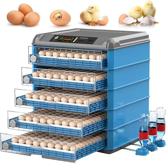 Egg Incubator EggIncubators for Hatching Eggs, Smart Incubator for Eggs Automatic Turning, Humidity Control, Temperature Control, Incubators for Hatching Chicken