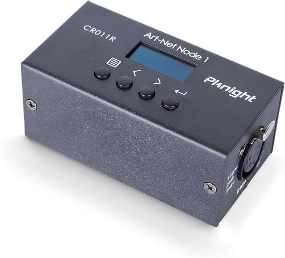 Pknight 5-Pin 1-Universe Bidirectional ArtNet/DMX512 Node, No RDM