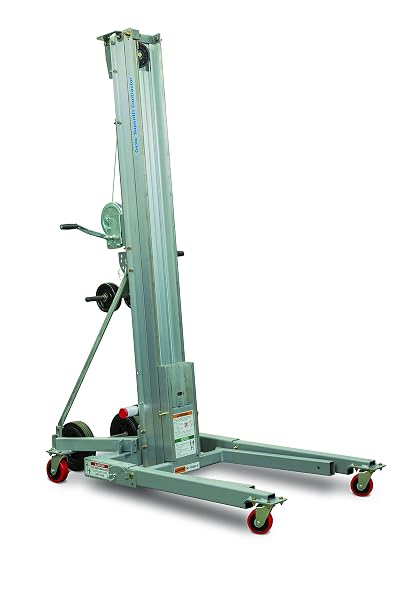 Genie Superlift Contractor, SLC- 12, 650 lbs Load Capacity, Lift Height 12 10, Load & Transport with Single User