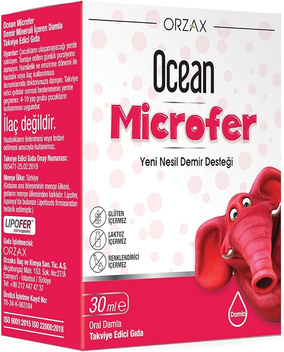 Orzax Ocean-Microfer Damla 30 ml