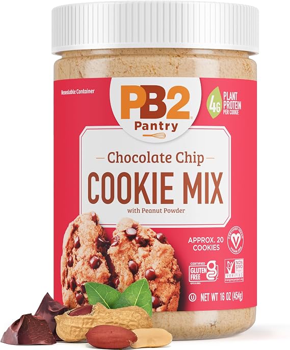 PB2 Pantry - Chocolate Chip Cookie Mix - 16 oz Jar