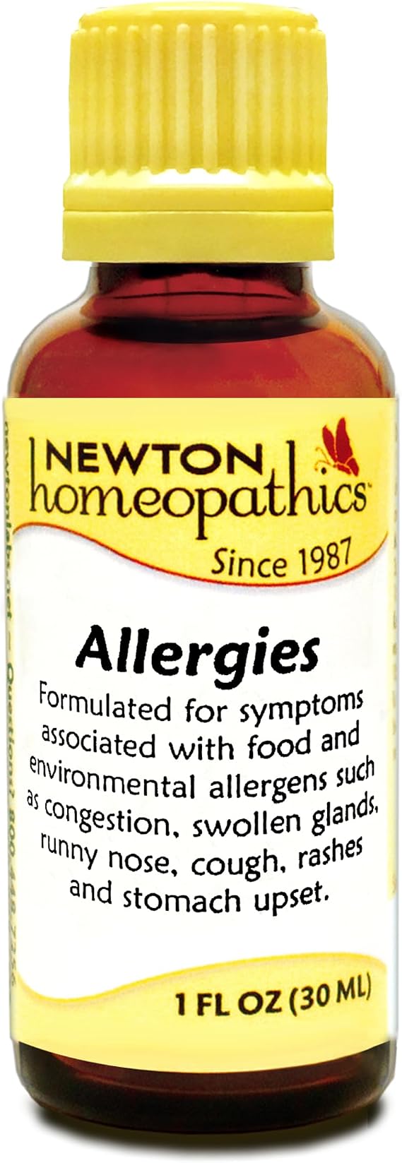 Newton Homeopathics Allergies- 1 Oz Liquid