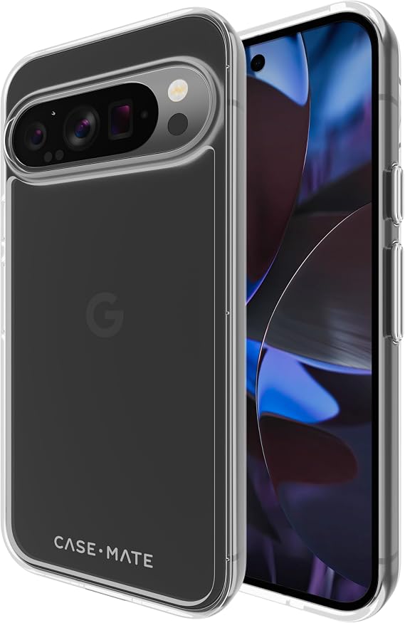Case-Mate Tough Clear Case for Google Pixel 9/9 Pro - Transparent, 3.6m Drop Protection, Made for Google Pixel Certified