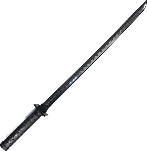 E-BOGU Polypropylene Ninja Ninjutsu Practice Black Sword (34.5")