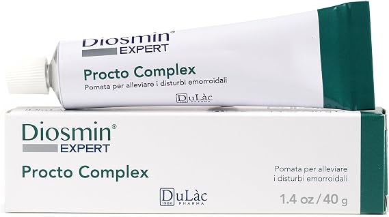 Dulac - Diosmin Expert Omniven Procto, Cream for Perianal Plexus, 40 g