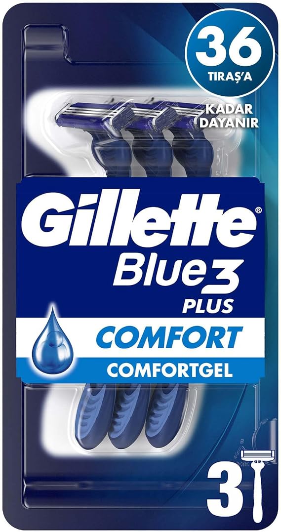 Gillette Blue3 Cool Kullan At Erkek Tıraş Bıçağı 3 Adet