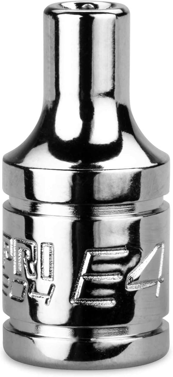 Capri Tools E4 External Star Socket, 1/4-Inch Drive