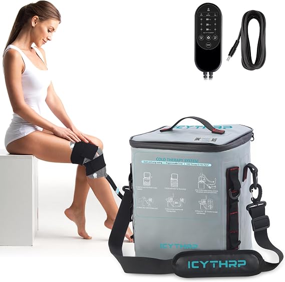 ICYTHRP Programmable Timer Ice Machine for Knee After Surgery w/Quiet Pump