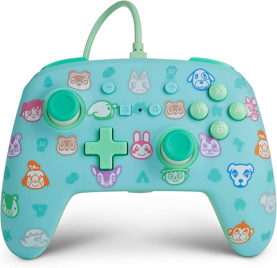 PowerA Enhanced Wired Controller for Nintendo Switch – Animal Crossing, Gamepad, Wired Video Game Controller, Gaming Controller