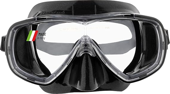 Cressi Onda, Snorkel Set Adults, Diving Mask, 3 Pc, Quick Adjust Buckles